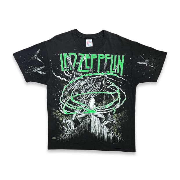 1992' Led Zeppelin AOP 티셔츠 XL