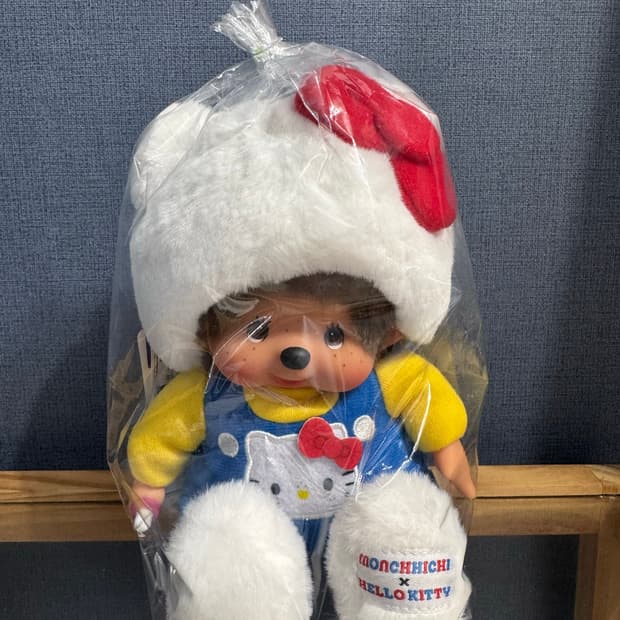 헬로키티 몬치치 인형,메지루시 일괄