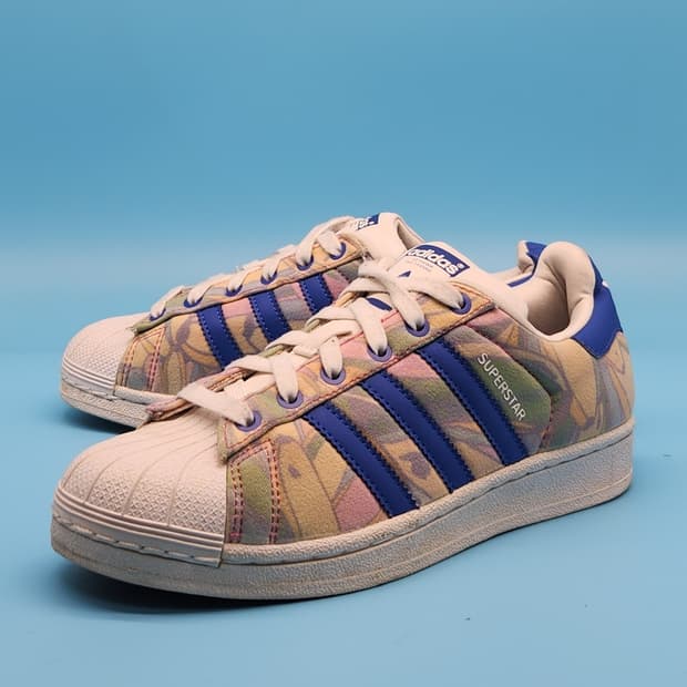 oo 아디다스 슈퍼스타 플로럴 여성스니커즈240 