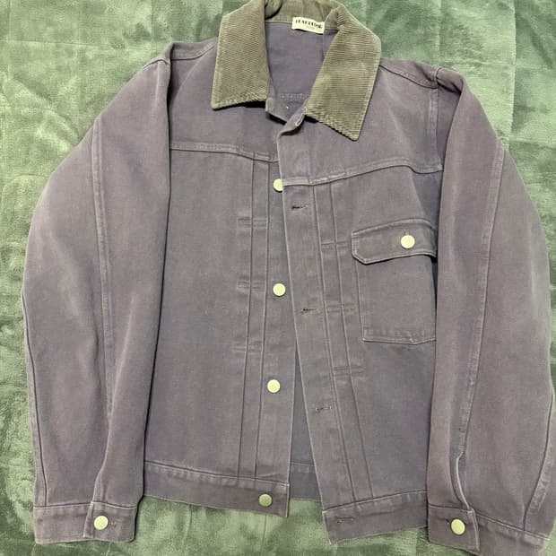 비얼디드키드 캔버스 타입-1 자켓 라벤더 M-L