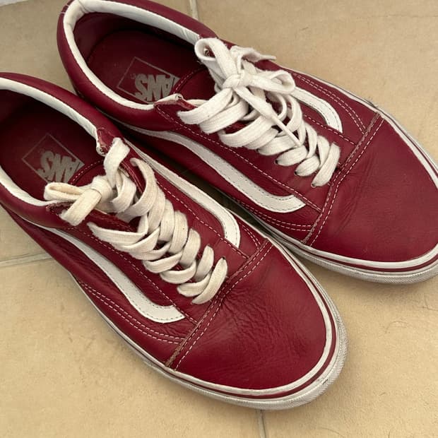 265) 반스 레더 가죽 올드스쿨