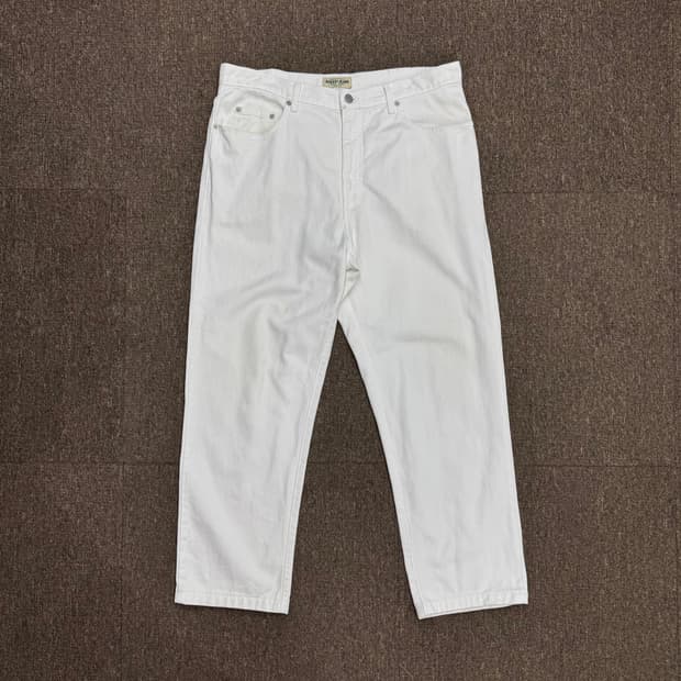 80s 게스 화이트 데님 made in USA (34)  