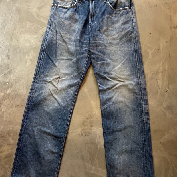 에드윈 EDWIN MADE IN JAPAN 505V 셀비지데님 30x33