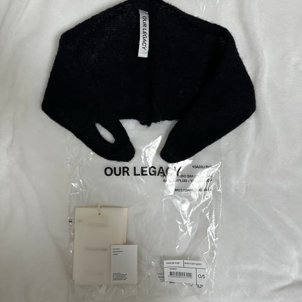 아워레가시 미니어처 스카프 블랙