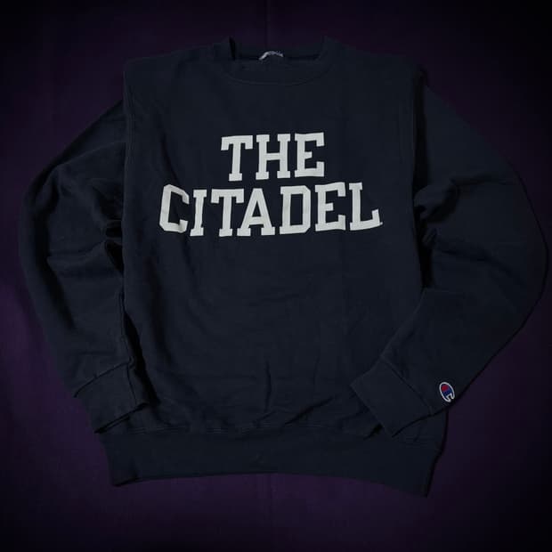 00s Champion “THE CITADEL” Sweatshirt