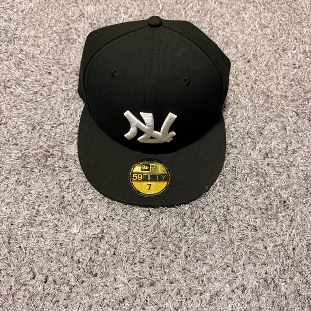 뉴에라 블랙캡 모자 7호