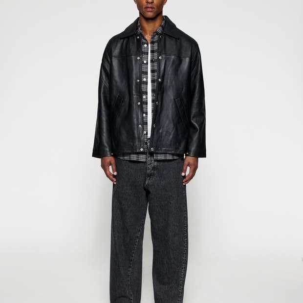 Sunflower coach leather jacket 50