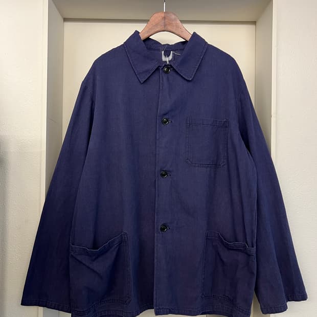 OLD EURO FADED PURPLE VINTAGE 프렌치워크자켓