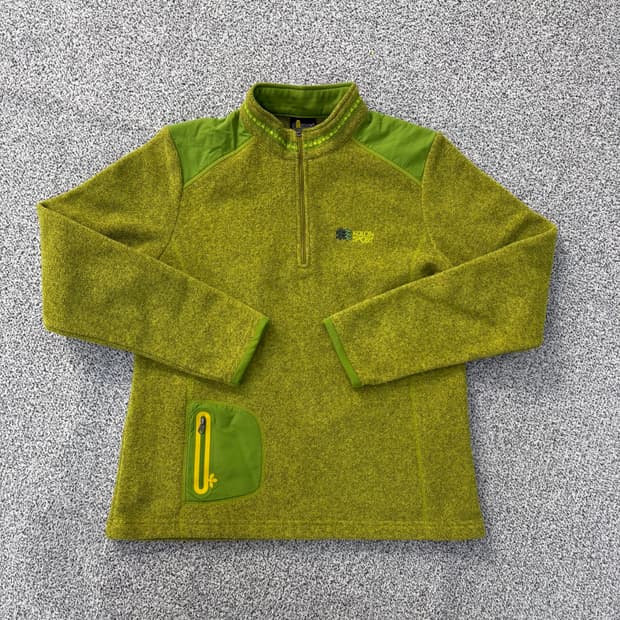 90 코오롱스포츠 반집업 후리스 긴팔티 0304J