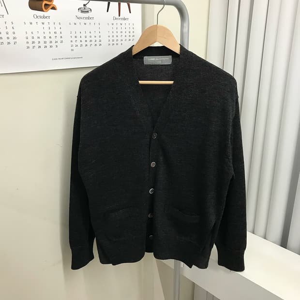 꼼데가르송 옴므 울 가디건