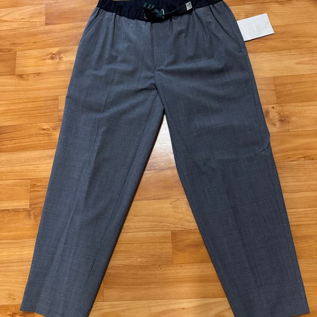 컬러비콘 Kolor beacon pant gray  2사이즈