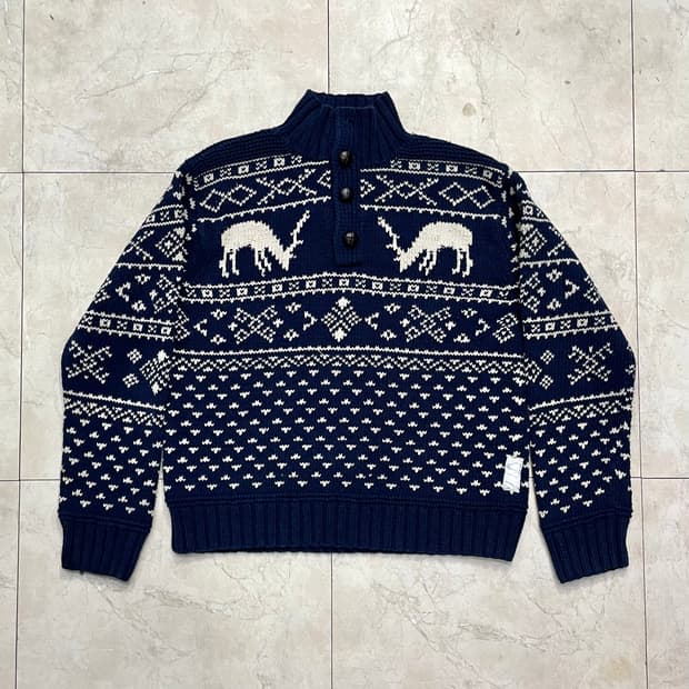 90-00‘s 폴로진스 풀오버 스웨터