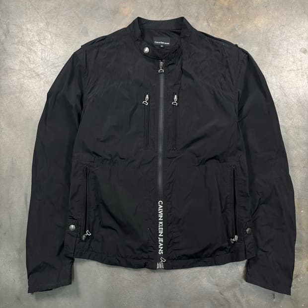캘빈 클라인 바이커 자켓