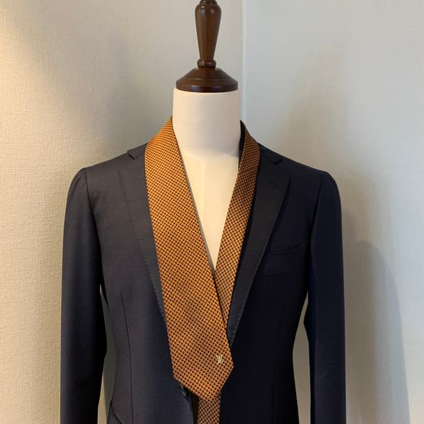 루이비통 스몰 다미에 넥타이 명품 모노그램 최상급 A+등급 8.3cm