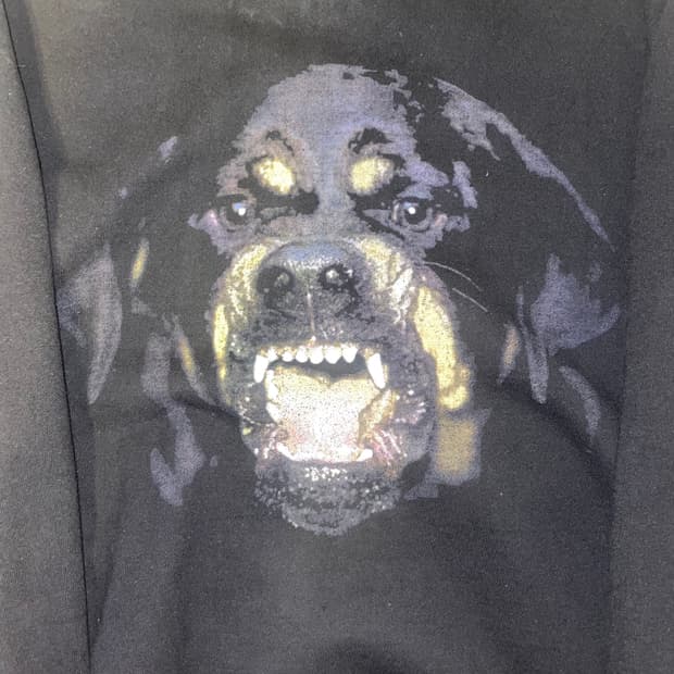 티시 지방시 로트와일러 맨투맨 12FW