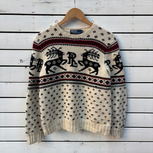 Polo 폴로 노르딕 울 니트