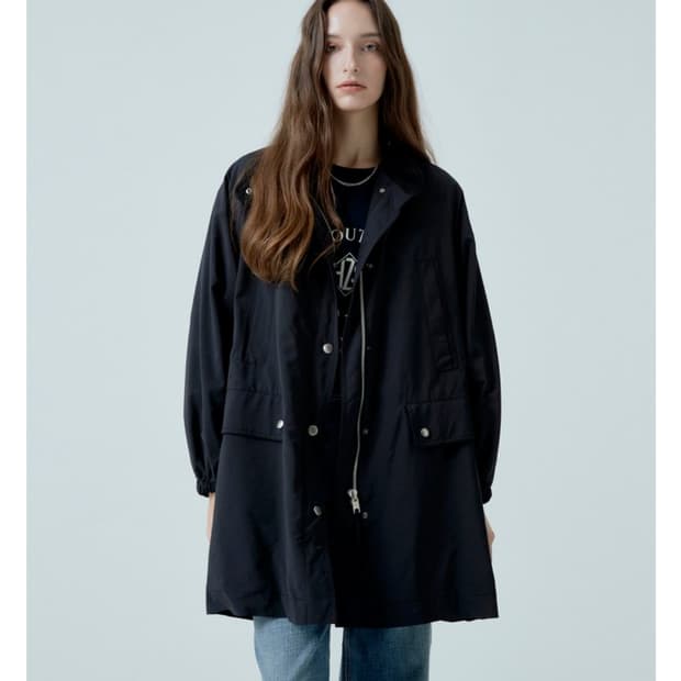 헤지스 559000원 23 루즈핏 야상점퍼