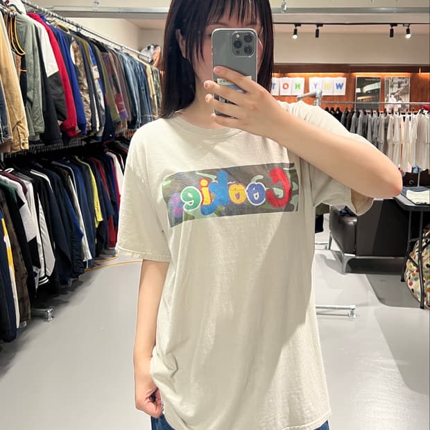 빈티지 프린팅 반팔 티셔츠