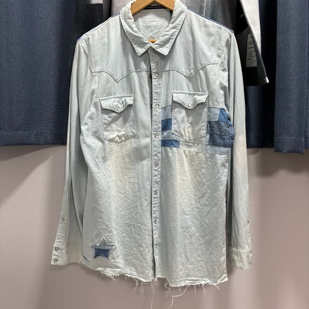 빈티지 웨스턴 셔츠