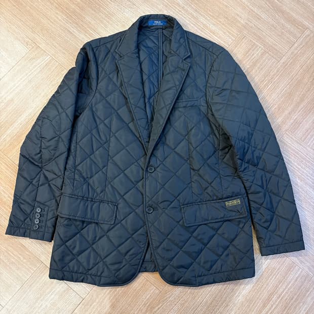 폴로 랄프로렌 블랙 패디드 블레이저 자켓