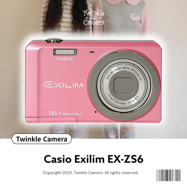 (희귀✨) Casio Exilim 카시오 엑슬림 ZS6