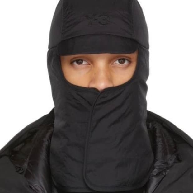 y-3 나일론 코쿤후드