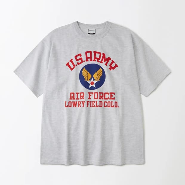 (L) 아웃스탠딩 U.S. ARMY 프린팅 반팔 티셔츠
