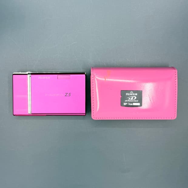 민지‘s픽! )후지필름 파인픽스 Z5 빈티지 디카 캠코더 /캐논