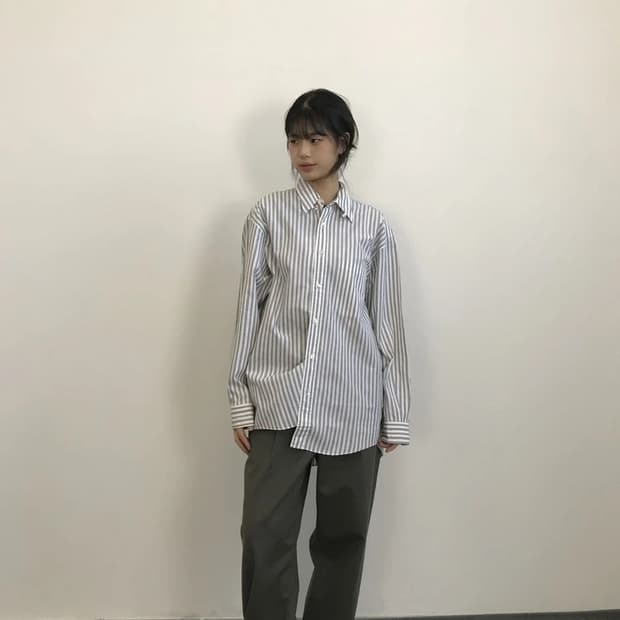 Calvin Klein Stripe Button Down Shirt