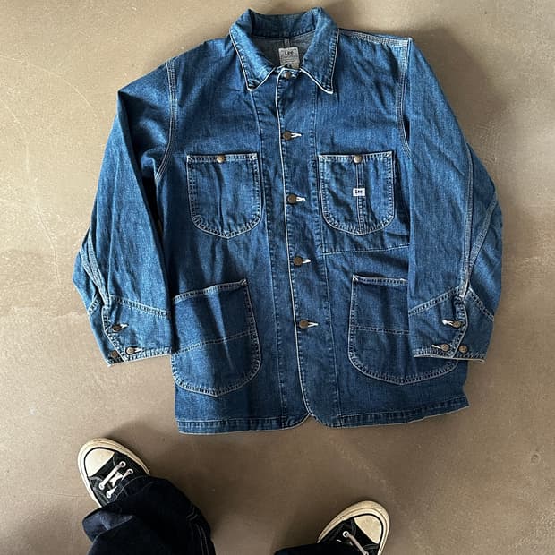 Lee 하프 데님 워크자켓