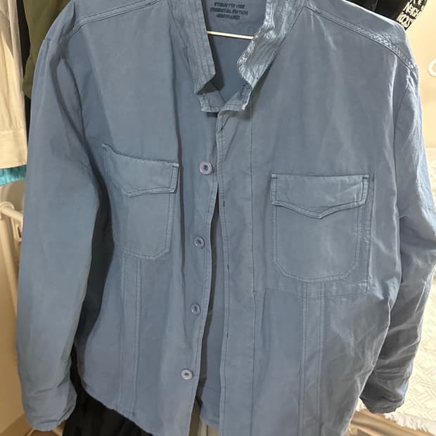 ee 누마레 MILITARY SHIRT JACKE 블루