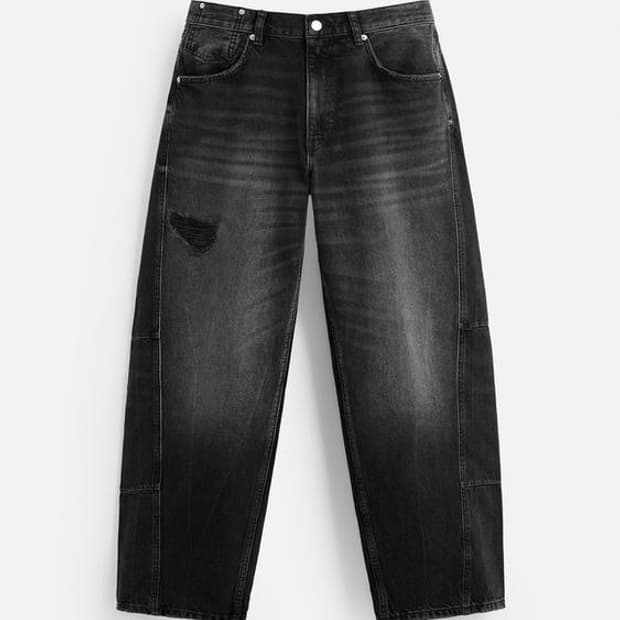 [42]자라 JEANS BAGGY FIT 심라인