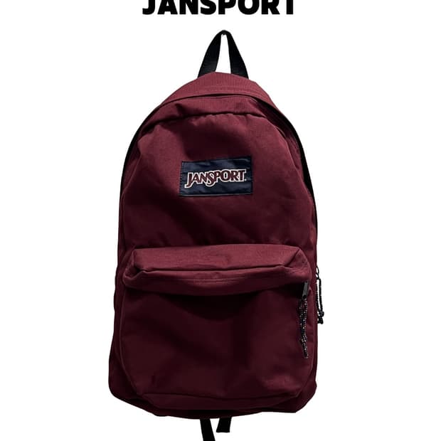 잔스포츠 백팩 버건디