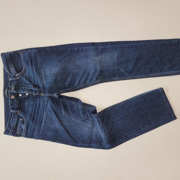 조프레시 JOE FRESH 남자 워싱 청바지 34 네이비