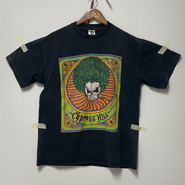 Cypress Hill 1993 Euro Tour t-shirts