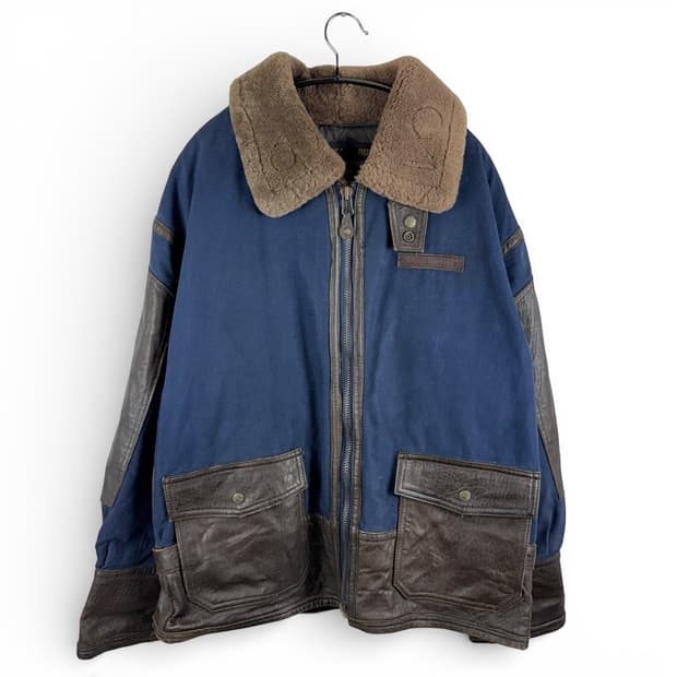 (100) 유나이티드워커스 미공군 양가죽 무스탕 점퍼