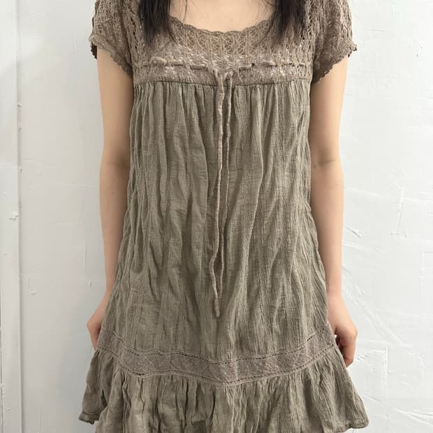 crochet mori blouse