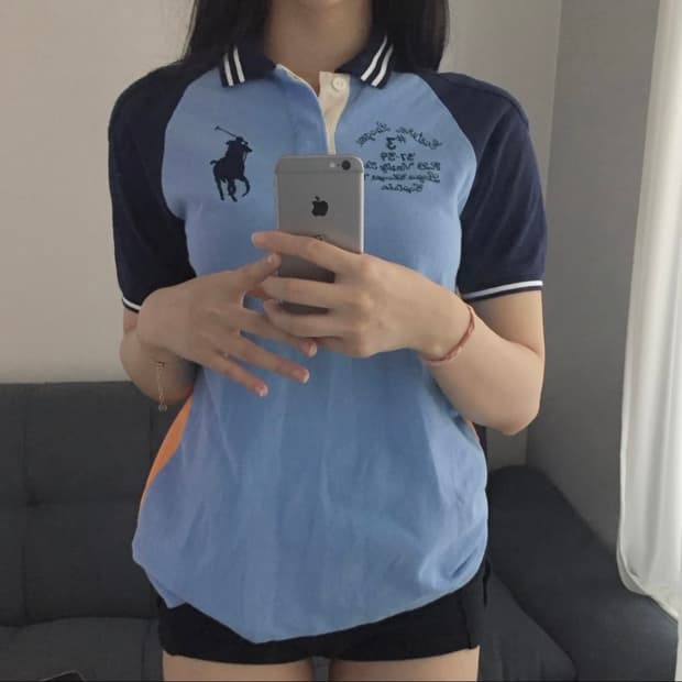 Polo 폴로랄프로렌 배색 빅포니 PK카라티