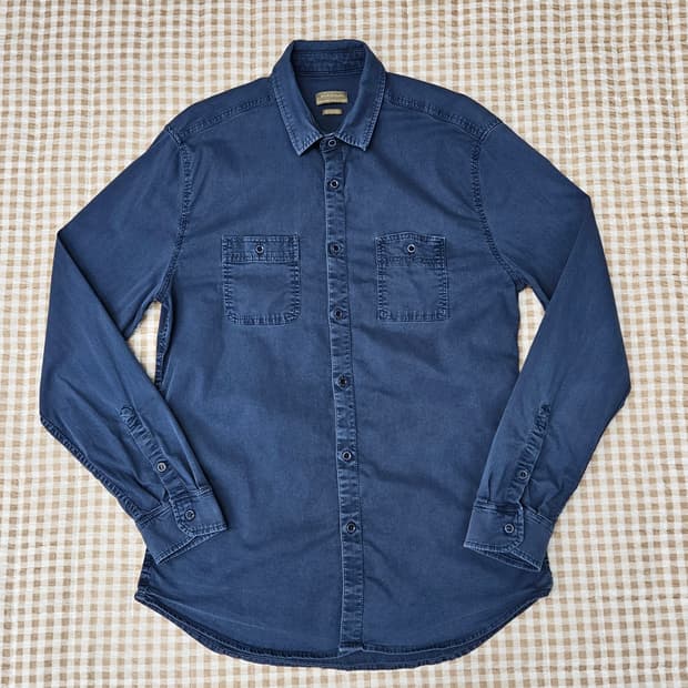 자라 긴소매 셔츠 남자100