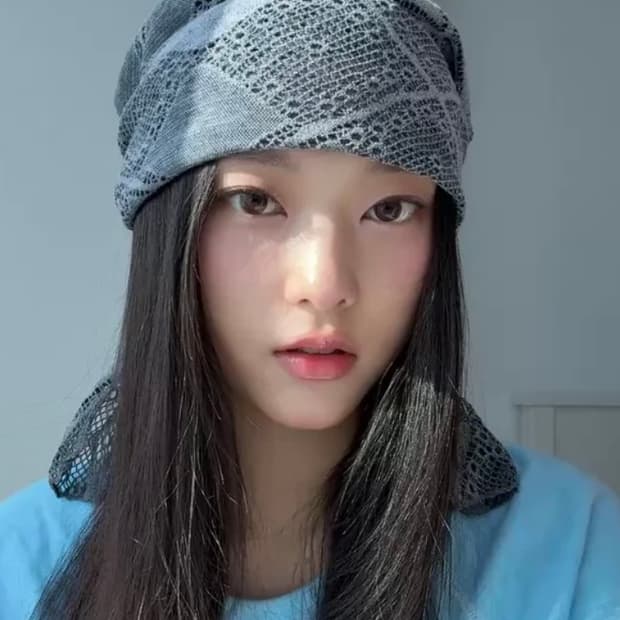 샵페어리 shop faerie 니트 반다나 