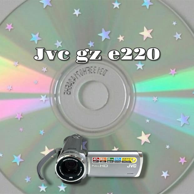 A급/ 희귀기종 / Jvc gz e220 빈티지 캠코더 실버