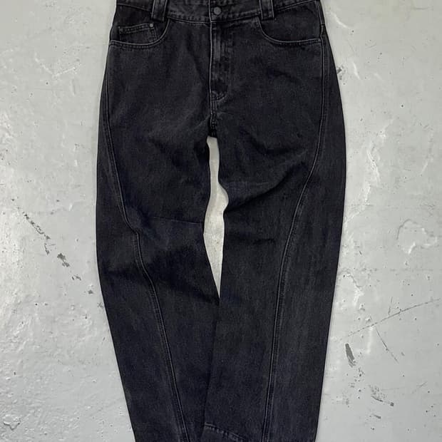 MPa DRIFT DENIM PANTS (BLACK) (S)