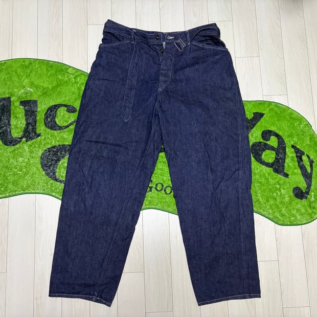 Comoli 22ss 벨티드데님 4