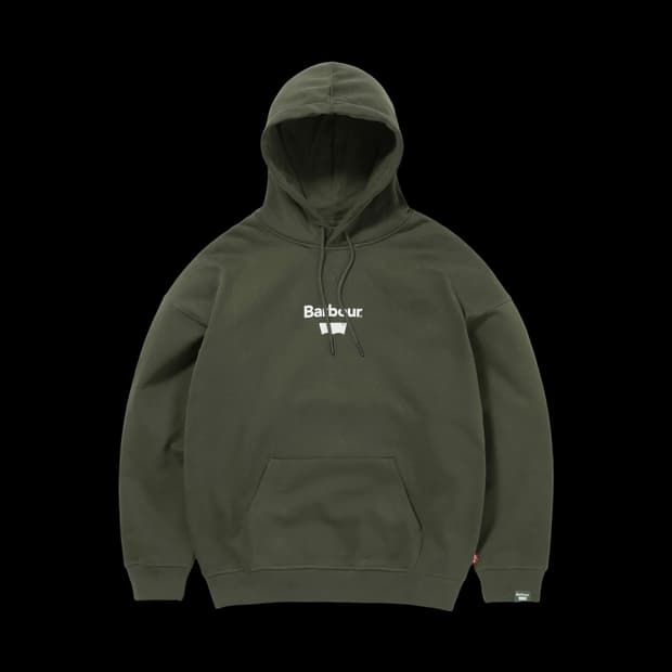 리바이스 x 바버 그래픽 후드 L