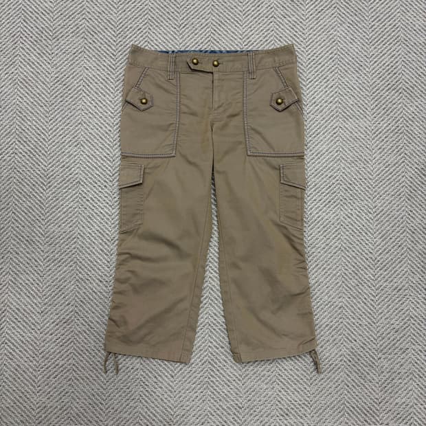 버버리 블루라벨 카고 버뮤다 팬츠 v1466