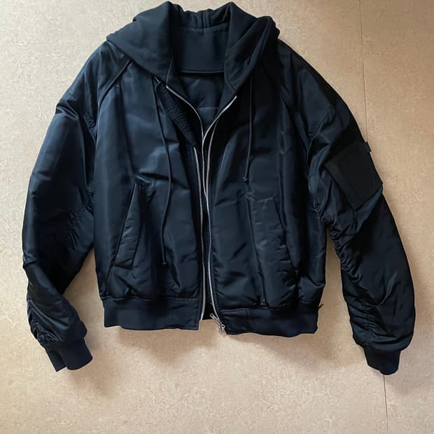 준지 ma-1 마원 블랙 48사이즈