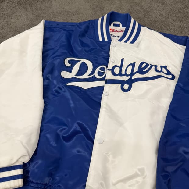 [정품/L] 마제스틱 LA다저스 스타디움 바시티 자켓