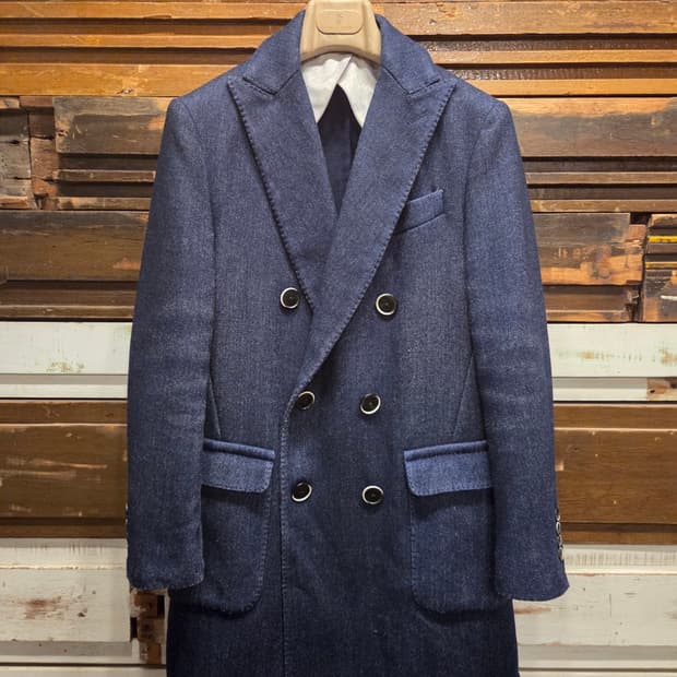 이탈리아 브랜드 로다 더블브레스티드코트 