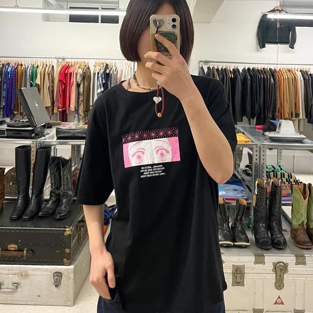 GU x Demon Slayer nezuko t-shirt 귀멸의 칼날