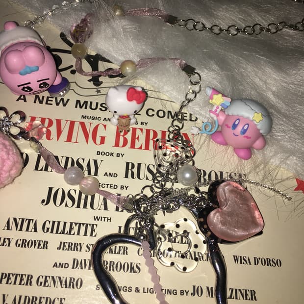 No. 51 / 개이쁜 치렁치렁 하트목걸이